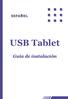USB Tablet. Guía de instalación