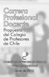 COLEGIO DE PROFESORES DE CHILE A.G. DIRECTORIO NACIONAL
