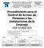 Procedimiento para el Control de Acceso de Personas a las Instalaciones de la Empresa HSE SI PCD 003