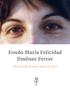 Fondo María Felicidad Jiménez Ferrer. Una mirada de amor para los niños