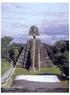 La ciudad maya de Tikal, en Guatemala.