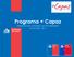 Programa + Capaz. Presentación Jornadas con Proveedores Diciembre -2014