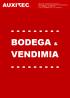 - - - - - - - - - BODEGA & VENDIMIA - - - - - - - - -