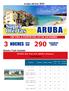 Aruba ofertas 2015 SIN VISA A PARTIR DEL 03 DE DICIEMBRE