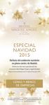 ESPECIAL NAVIDAD 2015