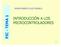 DEPARTAMENTO ELECTRÓNICA PIC - TEMA 1 INTRODUCCIÓN A LOS MICROCONTROLADORES