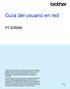 Guía del usuario en red PT-E550W