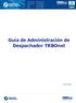 Guía de Administración de Despachador TRBOnet