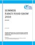 SUMMER FANCY FOOD SHOW 2010