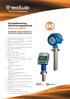 Caudalímetros electromagnéticos Serie FLOMAT Caudalímetro electromagnético de inserción para líquidos conductivos