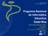 Programa Nacional de Informática Educativa Costa Rica