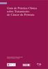 Guía de Práctica Clínica sobre Tratamiento de Cáncer de Próstata