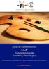 Curso de Especialización: CCP Competencias de Coaching Psicológico