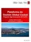 Plataforma de Gestión Global Ciudad Proyecto Vigo Innovación 2014-2015. Gestión Global Ciudad: Administración y Ciudadanía