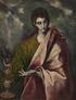 El Greco Juan Evangelista Museo del Prado Madrid