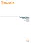 Teradata Alerts Guía del usuario Versión 15.00 B035-2210-034K-ESN Marzo 2014