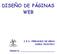 DISEÑO DE PÁGINAS WEB