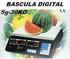 Instrucciones de uso Báscula electrónica digital