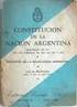 República Argentina (Lugar de constitución)