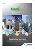 Cat. 117. Control de accesos de Comelit ADVANCED PRO. Control de accesos para aplicaciones residenciales y comerciales