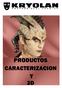 PRODUCTOS CARACTERIZACION Y 3D