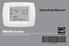 Operating Manual. TH8000 Series. Touchscreen Programmable Thermostat 69-1912ES-1