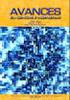 AVANCES EN CIENCIAS E INGENIERÍAS