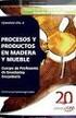 TEMARIO DE PROFESORES DE ENSEÑANZA SECUNDARIA PROCESOS Y PRODUCTOS DE VIDRIO Y CERÁMICA