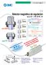 Detector magnético de regulación Serie D- 7K/D-R K