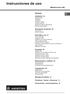 Instrucciones de uso. Máquina para café. Sumario