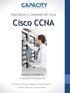 Descripción y Contenido del Curso. Cisco CCNA. Capacity Academy. www.capacityacademy.com