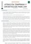 ATENCIÓN TEMPRANA Y ORIENTACIÓN FAMILIAR