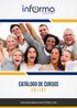 catálogo de cursos online WWW.INFORMACONSULTORES.COM