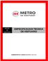 METRO DE SANTIAGO ESPECIFICACION TECNICA DE VESTUARIO