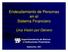 Endeudamiento de Personas en el Sistema Financiero