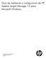 Guía de instalación y configuración de HP Systems Insight Manager 7.2 para Microsoft Windows