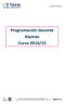Programación docente Alemán Curso 2014/15