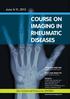 COURSE ON IMAGING IN RHEUMATIC DISEASES