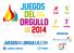 SEXTA EDICION. 14 de junio. Organizan: MADRID. Juegosdelorgullo.com. /Juegosdelorgullo. jdo14