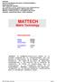 MATTECH Matrix Technology