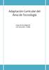 Adaptación Curricular del Área de Tecnología. Grupo de Investigación CRE de la ONCE. Sevilla