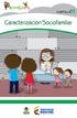 CARTILLA. Caracterización Sociofamiliar