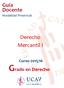 Guía Docente Modalidad Presencial. Derecho Mercantil I. Curso 2015/16 Grado en Derecho