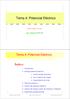 Tema 4: Potencial eléctrico