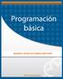 PROGRAMACIÓN BÁSICA MANUEL JOSUE ESCOBAR CRISTIANI RED TERCER MILENIO
