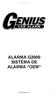Genius Car Alarms ALARMA G2000 SISTEMA DE ALARMA OEM. www.alarmasgenius.com 1
