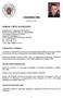 Curriculum Vitae. Diciembre 2012