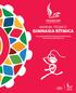 MANUAL TÉCNICO GIMNASIA RÍTMICA GIMNASIA RÍTMICA XXII JUEGOS DEPORTIVOS CENTROAMERICANOS Y DEL CARIBE VERACRUZ 2014