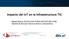 Impacto del IoT en la Infraestructura TIC. Miguel Aldama, RCDD DCDC RTPM OSP NTS WD CCRE Gerente de Servicios Técnicos Siemon Latinoamérica