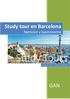Study tour en Barcelona Nutricion y Gastronomia